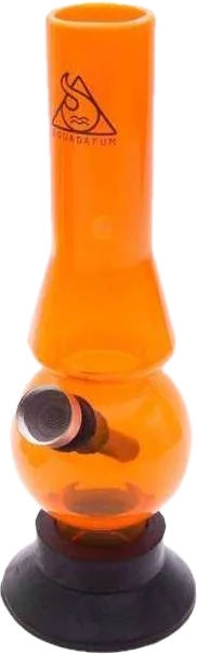 Bong de acrílico Squadafum pequeno 9001 laranja