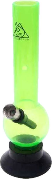 Bong de acrílico Squadafum pequeno 9002 verde