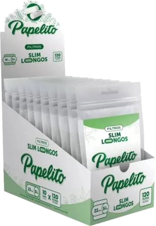 Filtro Papelito Slim Longo