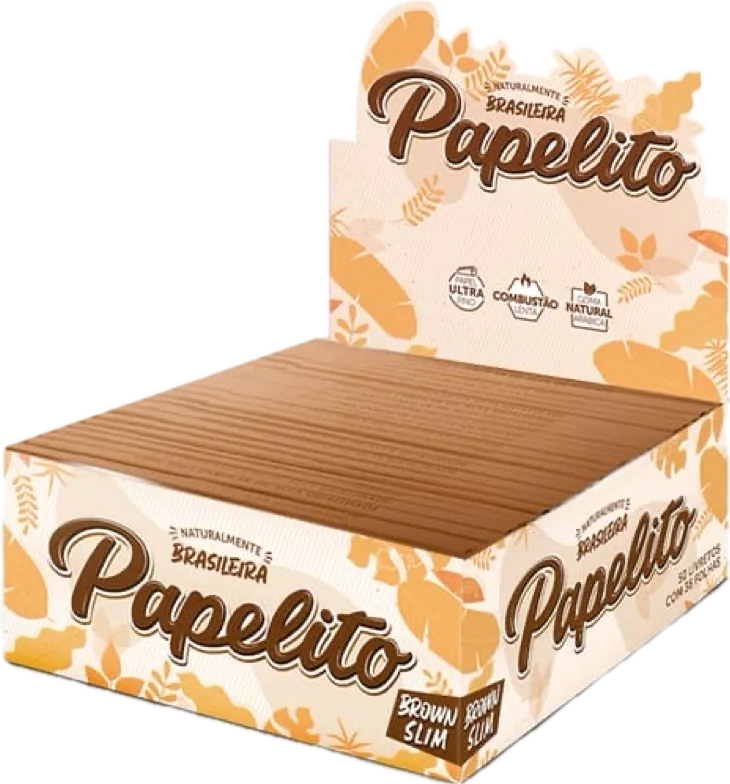 Seda Papelito Brown Slim King Size