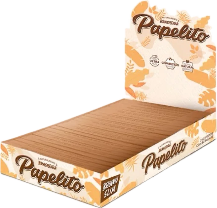 Seda Papelito Brown Slim Mini Size